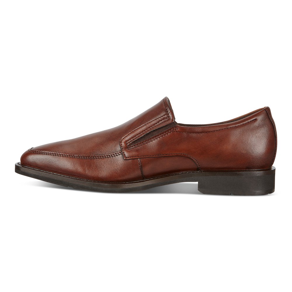 Slip On Hombre - ECCO Calcan - Marrom - USZ231875